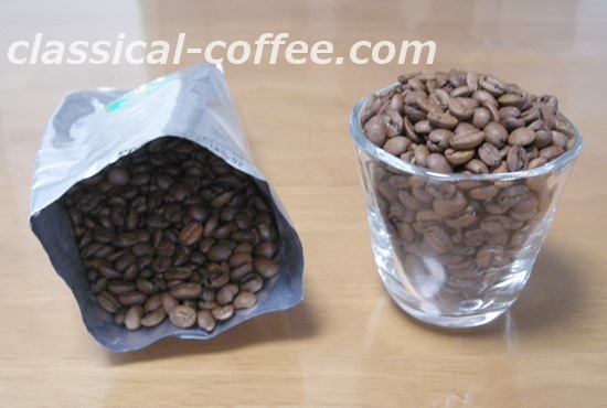 森のコーヒーの豆